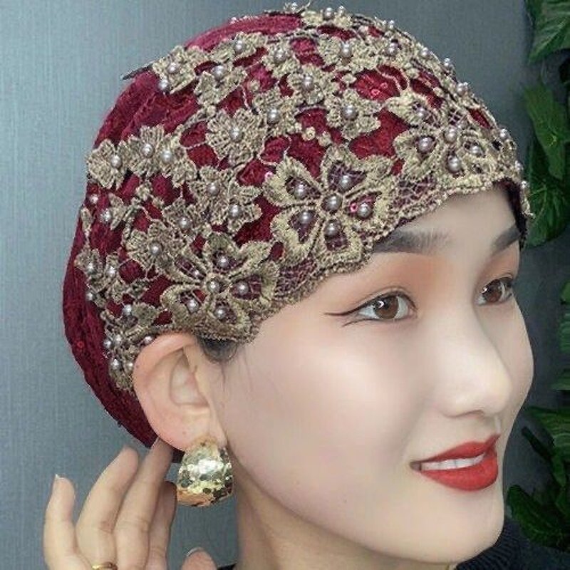 Fashion Gold Velvet Hat Manufacturer - OEM/ODM 2022 New Design Casual Nail Flower Brim Popular
