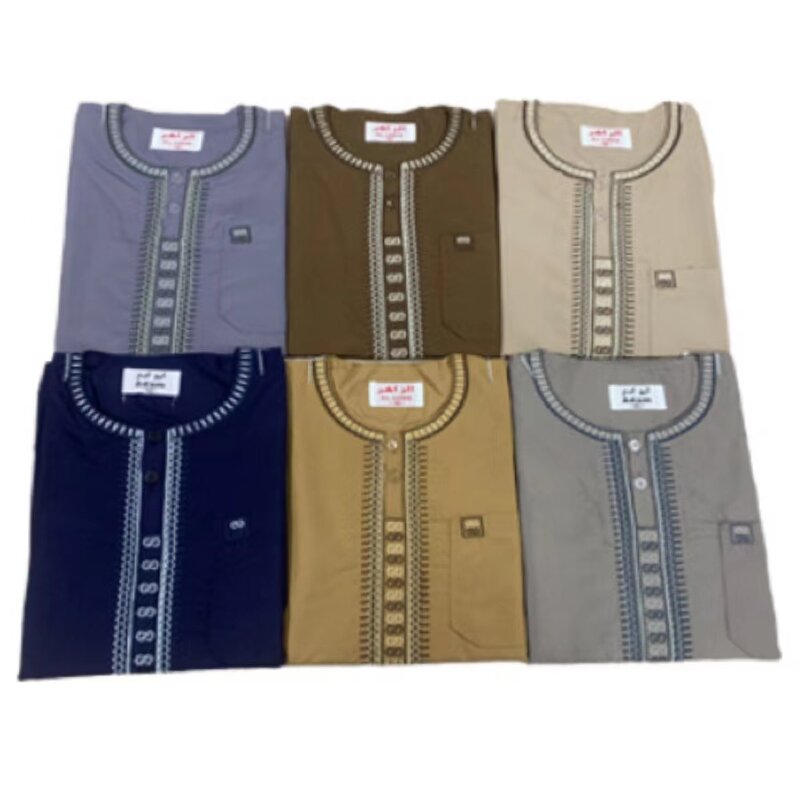Children's Muslim Clothing Factory - OEM/ODM Classic Simple Style Middle East Arab Dubai Islam
