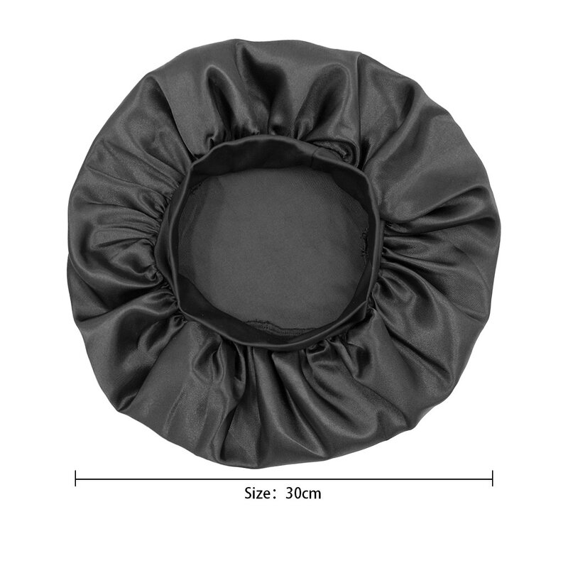 Hair Bonnets Manufacturer - OEM/ODM Wholesale Custom Two Tone Adjustable Satin for Sleeping