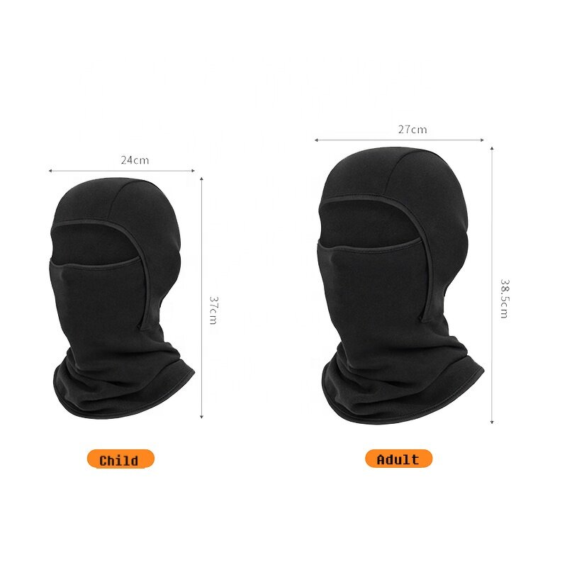 Child Winter Mask Factory - OEM/ODM Parent Fleece Full Face One Hole Spandex Sport Ski