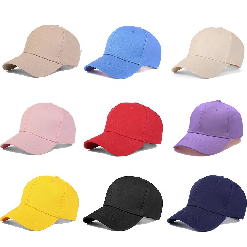 Youth Baseball Cap Factory - OEM/ODM Wholesale Custom 6 Panel Casual Sun Cap Adjustable