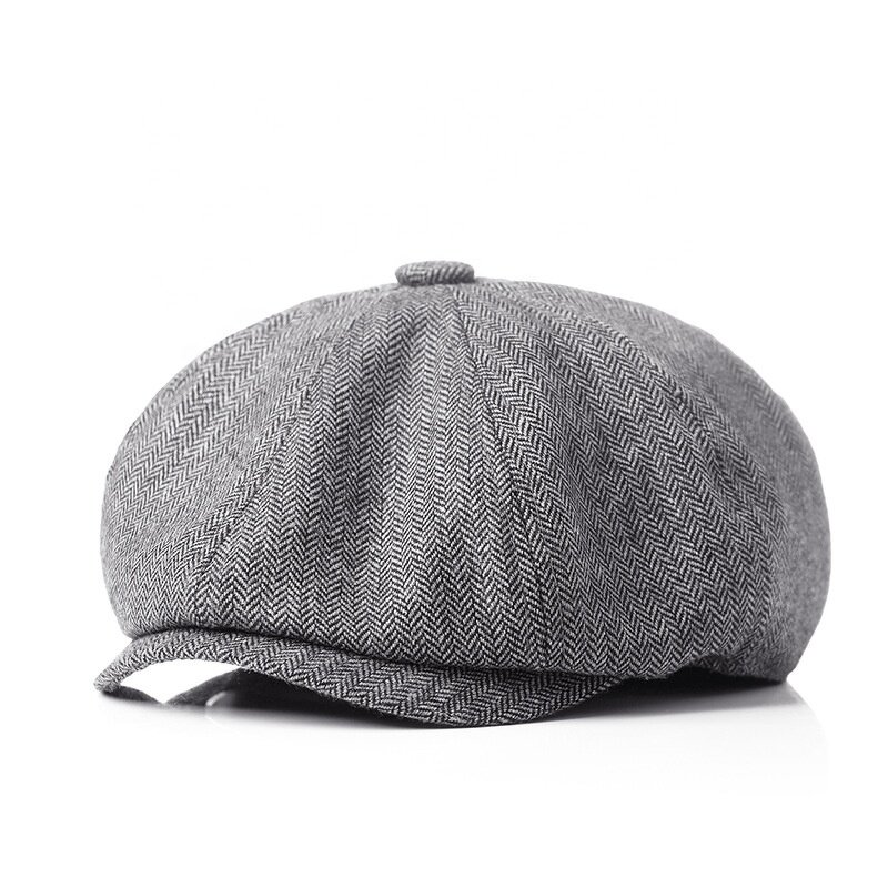 Ivy Beret Hats Factory - OEM/ODM Wholesale Custom Autumn Winter New Newsboy Casual Retro