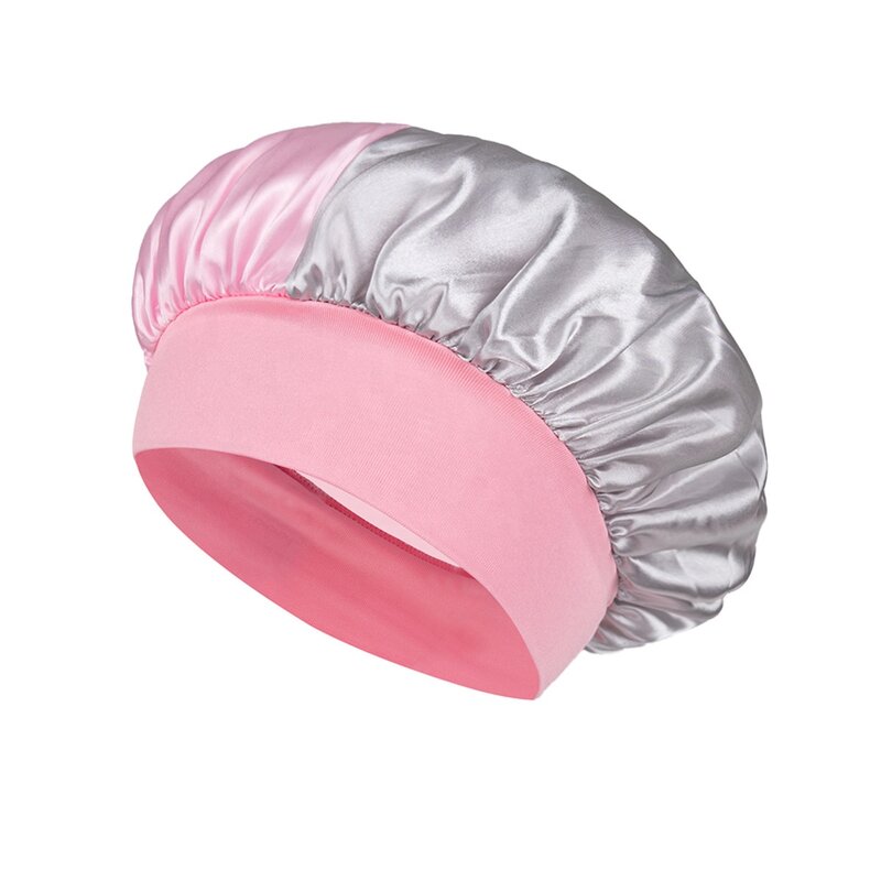 Satin Hair Bonnet Factory - OEM/ODM Cheap Custom Two Tone Adjustable
