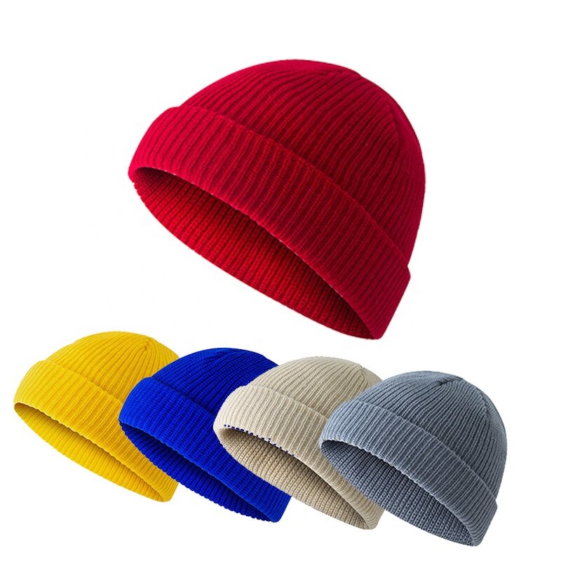 Melon Skin Beanie Manufacturer - OEM/ODM Manufacturer Wholesale Custom Gorras Cuffed Knit Hat