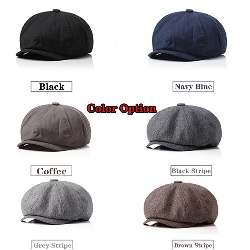 Ivy Beret Hats Factory - OEM/ODM Wholesale Custom Autumn Winter New Newsboy Casual Retro