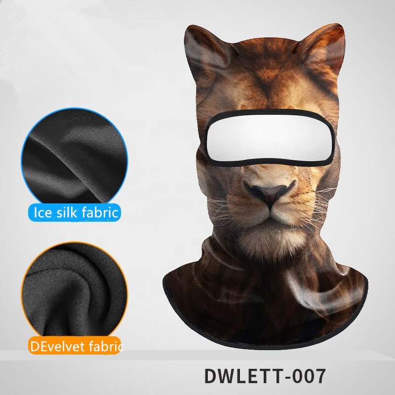 Funny Balaclava Factory - OEM/ODM Cheap Full Face Cover 3D Print Breathable One Hole