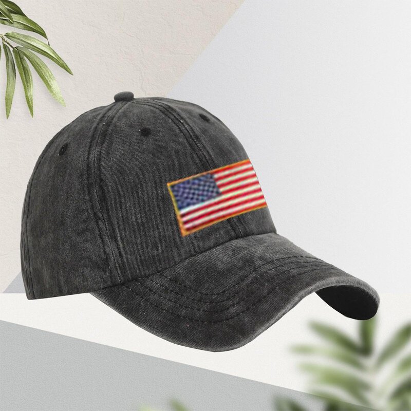 USA Flag Baseball Cap Factory - OEM/ODM Fashion America Sport Hats 6 Panel Custom Printing