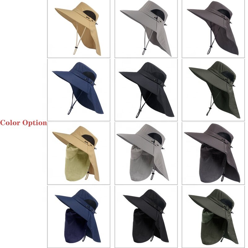 Outdoor Mesh Bucket Hat Manufacturer - OEM/ODM Breathable UV Protection Hiking Camping Wide Brim