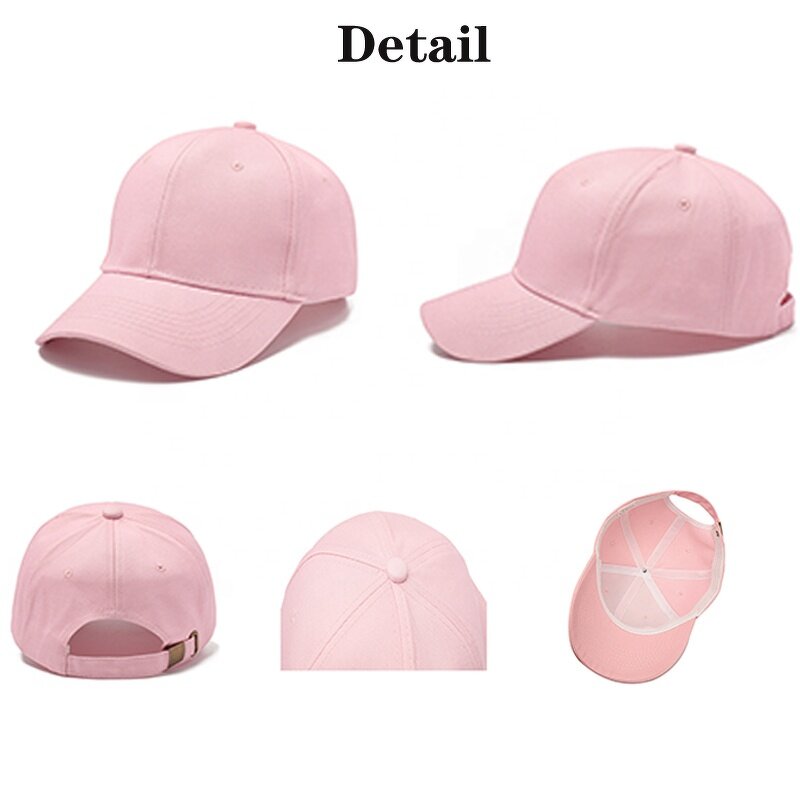 Youth Baseball Cap Factory - OEM/ODM Wholesale Custom 6 Panel Casual Sun Cap Adjustable