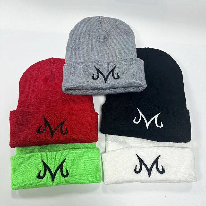 Letter M Beanie Factory - OEM/ODM Hot Selling Custom Embroidery Design Winter Warm Knitted