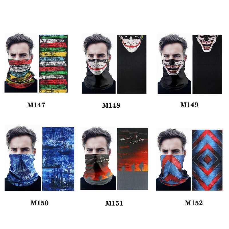 Tactical Bandana Manufacturer - OEM/ODM Low Price Custom Skull Seamless Tubular Hiking Neck