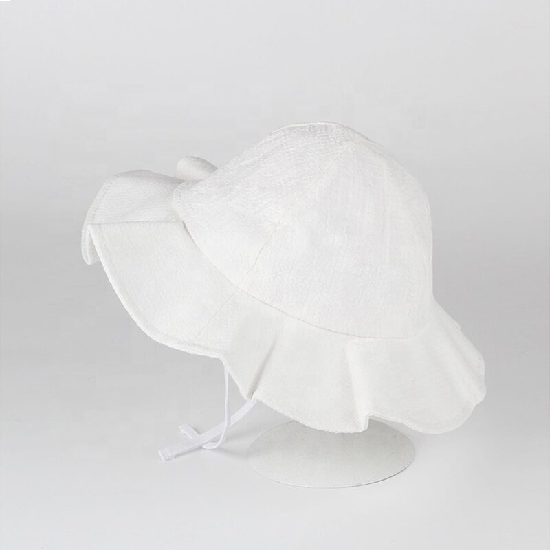 Sun Bucket Hats Manufacturer - OEM/ODM Blank Soft Cotton Adjustable Wide Brim for Toddler