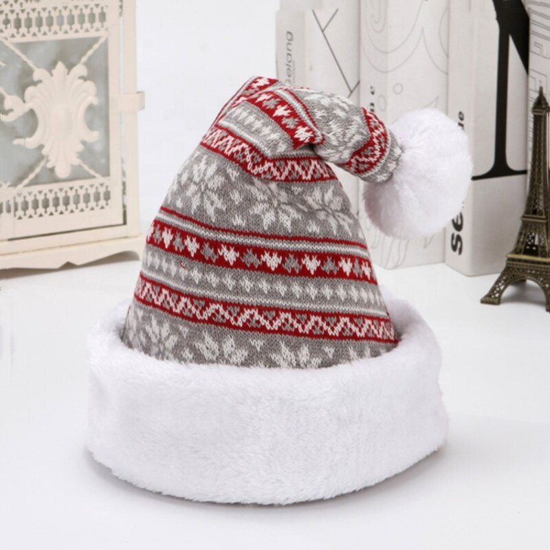 Christmas Beanie Factory - OEM/ODM Wholesale High Quality Flannel Warm Winter Knitted Hats