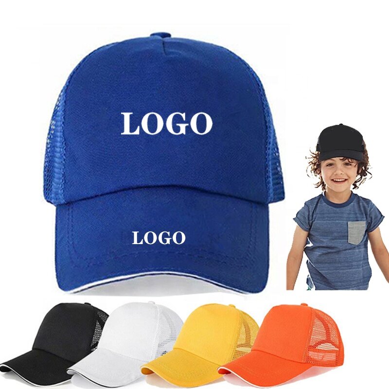 Children Baseball Cap Manufacturer - OEM/ODM Wholesale Cheap Custom Print Embroidery Sandwich Mesh