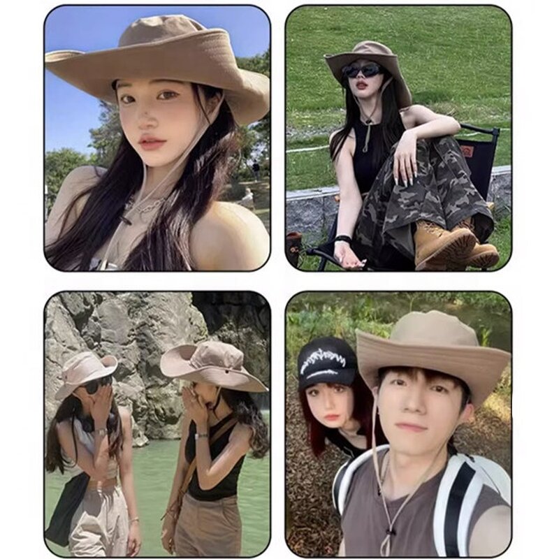 Denim Fisherman Cap Factory - OEM/ODM Fashion New Custom Foldable Pocket Design Jean Bucket