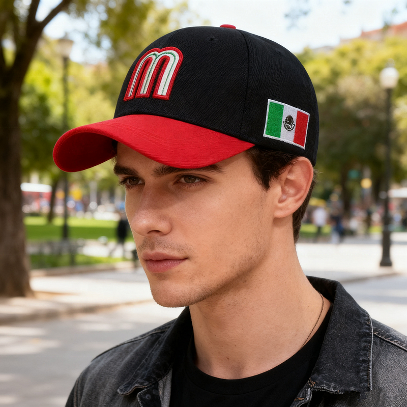 Mexico Baseball Hat Manufacturer - OEM/ODM Wholesale Embroidery M Era Adjustable Original Snapback