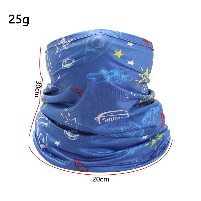 Children's Headscarf Factory - OEM/ODM Custom 3D Digital Printed Ice Silk Sunshade Bike Headband
