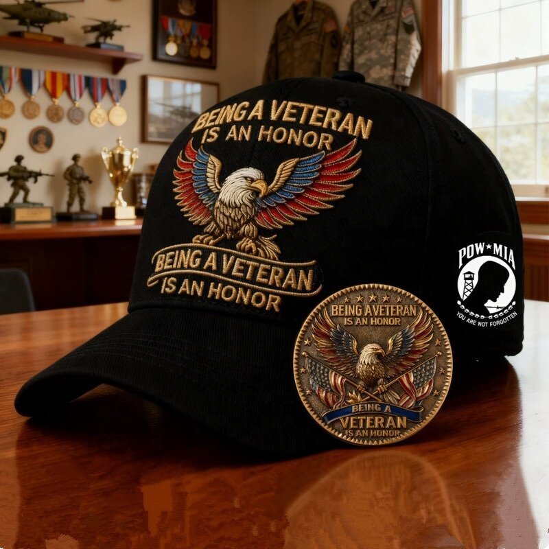 USA Baseball Cap Manufacturer - OEM/ODM High Quality Print Eagle 250th Anniversary Cotton Curved