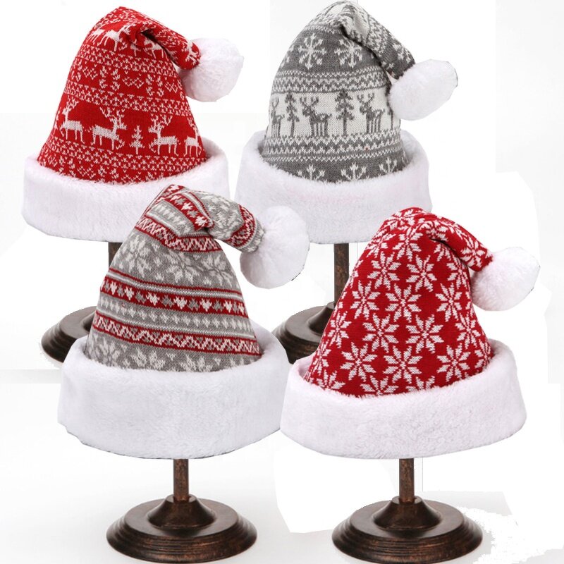Christmas Beanie Factory - OEM/ODM Wholesale High Quality Flannel Warm Winter Knitted Hats