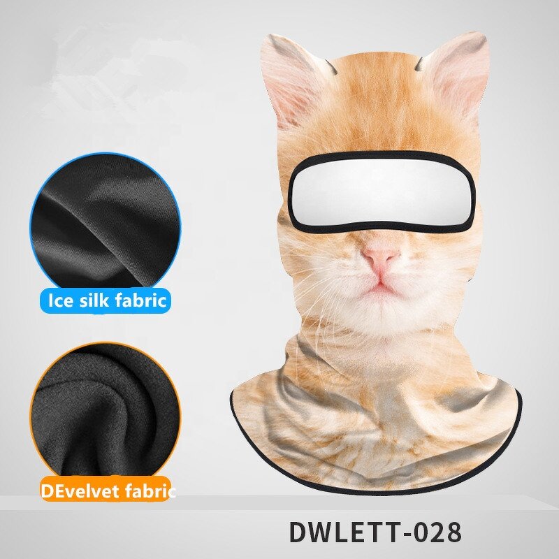 Funny Balaclava Factory - OEM/ODM Cheap Full Face Cover 3D Print Breathable One Hole