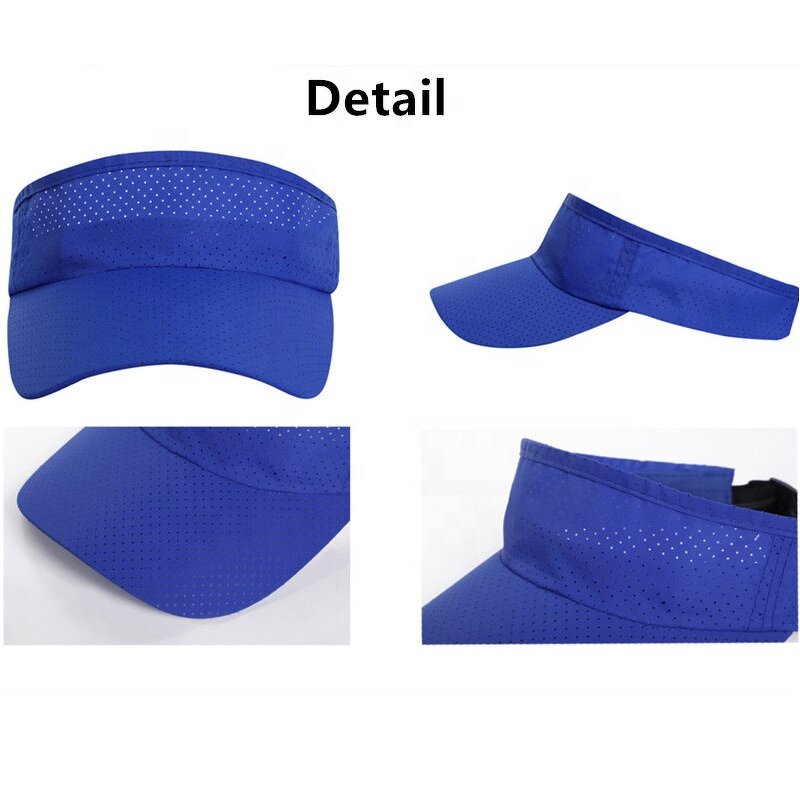 Visor Cap Manufacturer - OEM/ODM Wholesale Custom Embroidery Printed Outdoor Lightweight Holes