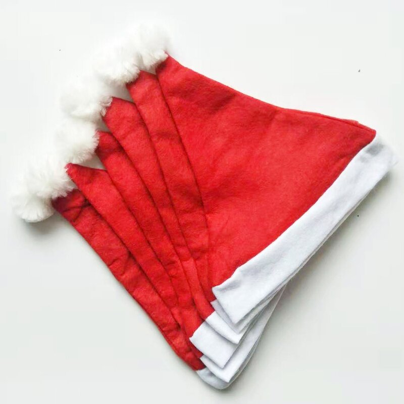 Santa Claus Hat Factory - OEM/ODM Low Price Red & White Soft Plush for Adults Children Xmas