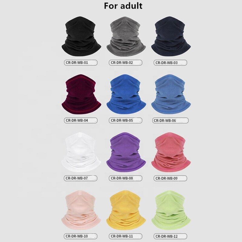Winter Headwear Manufacturer - OEM/ODM Sports Outdoor Velvet Head Face Neck Warm Bike Headband