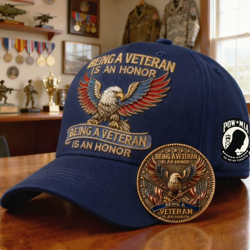USA Baseball Cap Manufacturer - OEM/ODM High Quality Print Eagle 250th Anniversary Cotton Curved