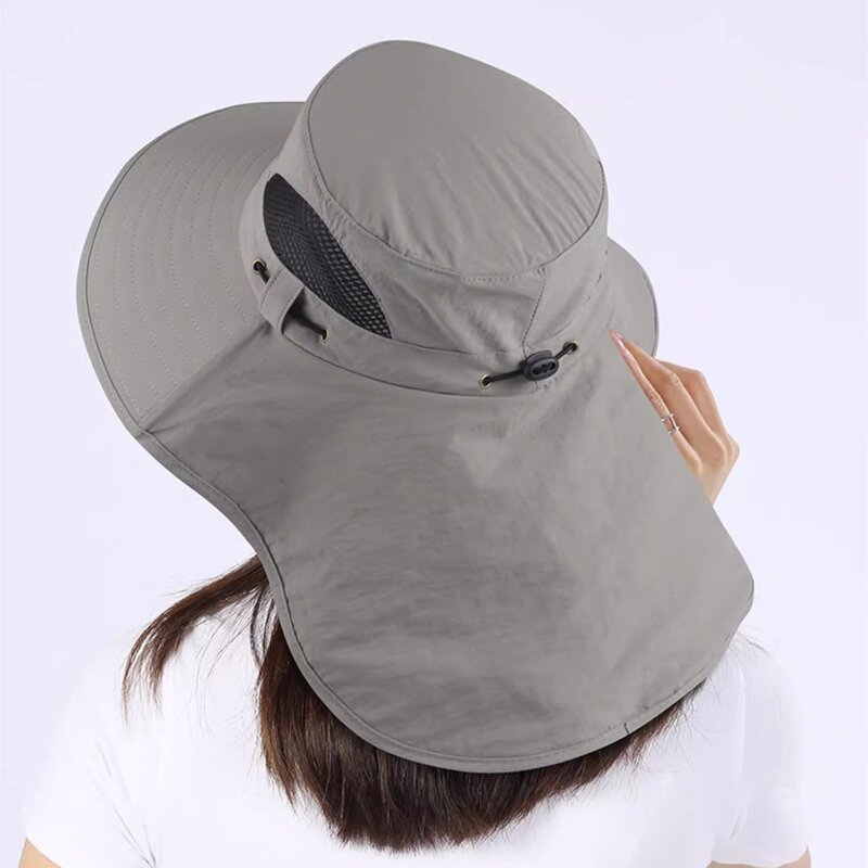 Outdoor Mesh Bucket Hat Manufacturer - OEM/ODM Breathable UV Protection Hiking Camping Wide Brim