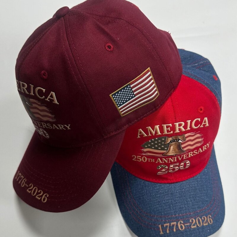 USA 250th Anniversary Cap Factory - OEM/ODM Wholesale Vintage Print Patriotic Adjustable America