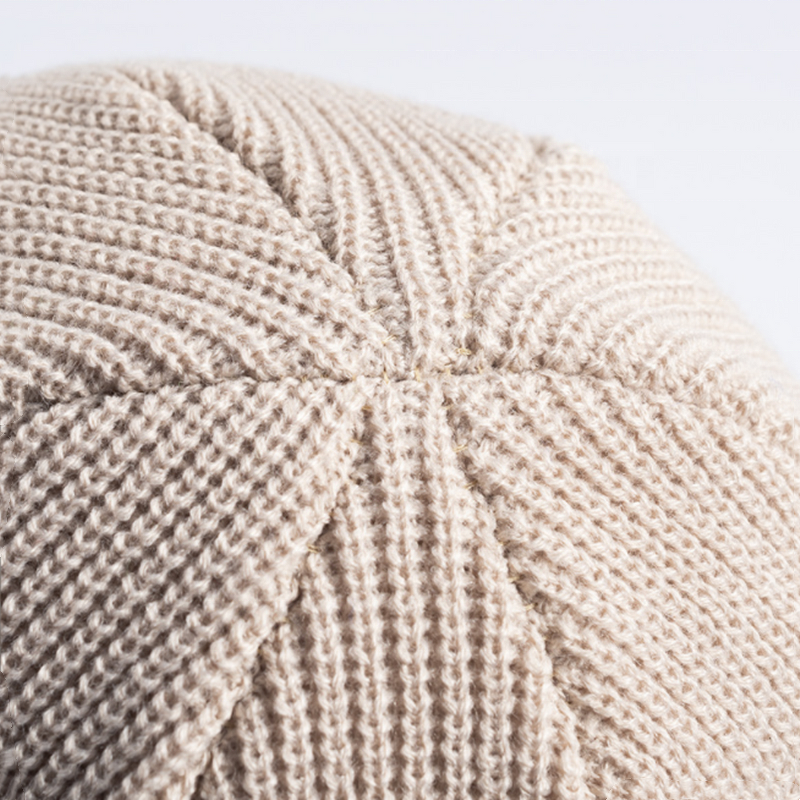 Melon Skin Beanie Manufacturer - OEM/ODM Manufacturer Wholesale Custom Gorras Cuffed Knit Hat
