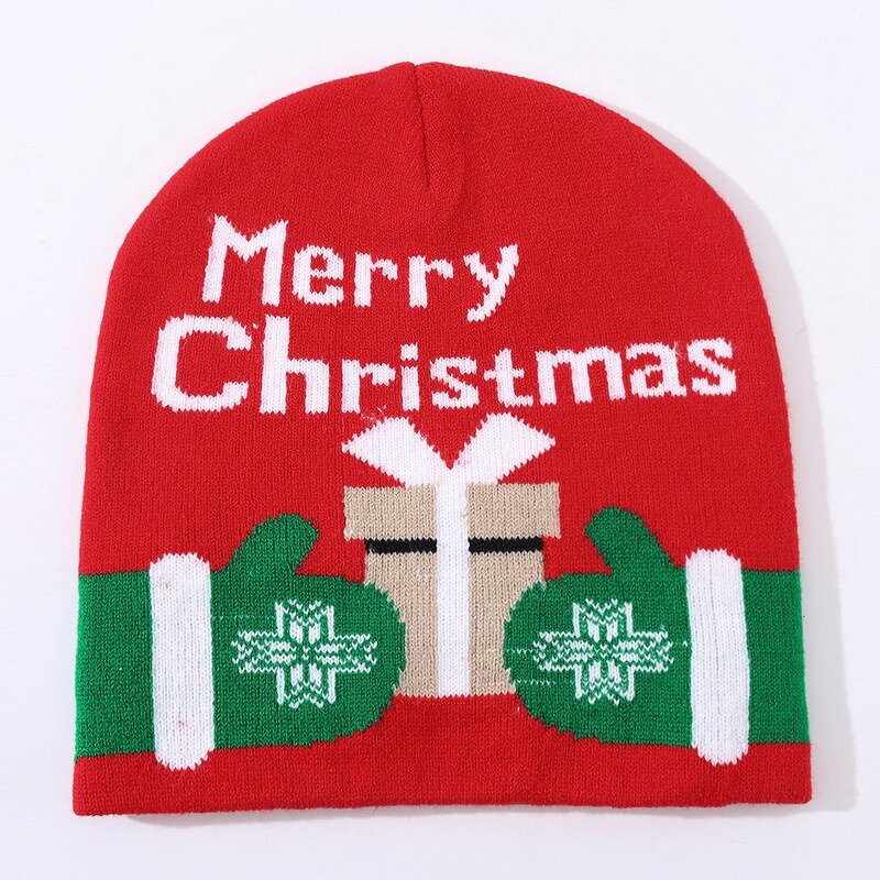 Xmas Beanie Manufacturer - OEM/ODM Cheap Custom Jacquard Knit Beanies Christmas Winter Knitted