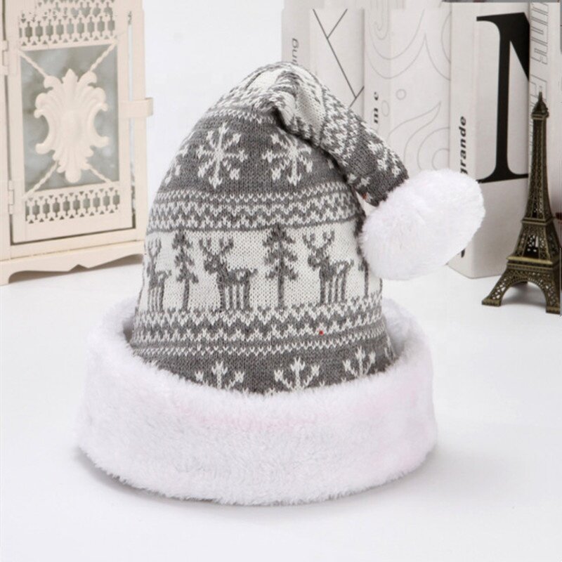 Christmas Beanie Factory - OEM/ODM Wholesale High Quality Flannel Warm Winter Knitted Hats