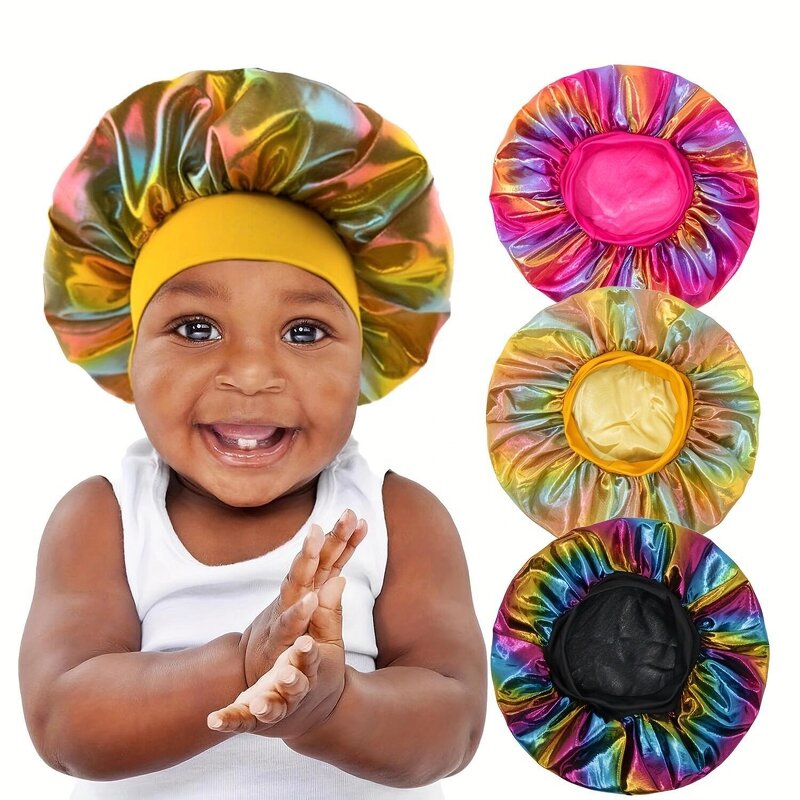 Children's Sleep Hat Factory - OEM/ODM Wholesale Wide-brimmed Bonnet Satin Cap