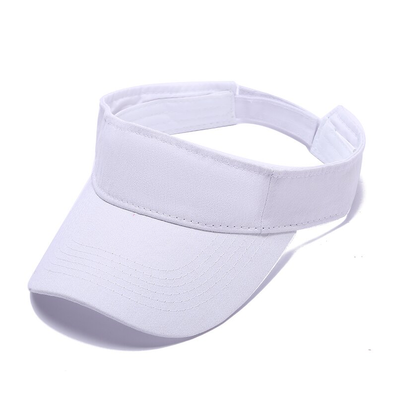 Tennis Cap Manufacturer - OEM/ODM Embroidered Empty Top Web Celebrity Topless Visor Spring