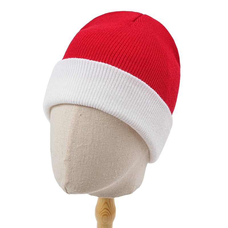 Two Tone Beanie Manufacturer - OEM/ODM Wholesale Custom Embroidery Solid Warm Tuque Acrylic