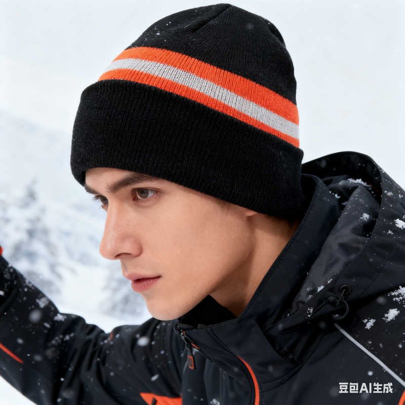 Reflective Beanie Manufacturer - OEM/ODM Wholesale Custom Solid Jacquard Acrylic Knitted Hat