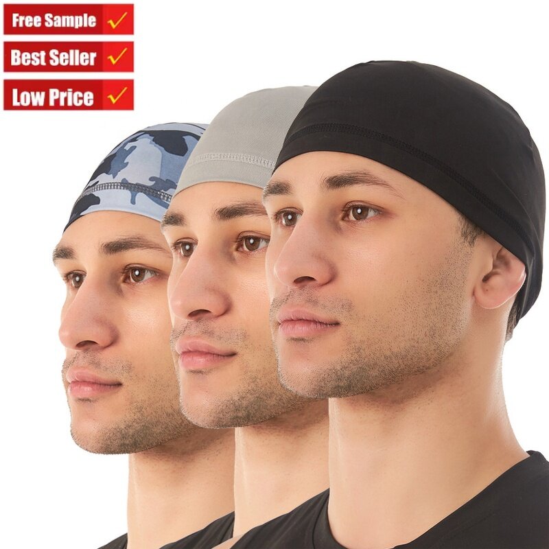 Sport Skull Cap Manufacturer - OEM/ODM Cheap Custom Summer Sunscreen Solid Color Camo Cycling