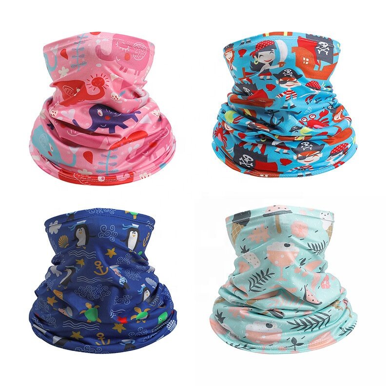 Children's Headscarf Factory - OEM/ODM Custom 3D Digital Printed Ice Silk Sunshade Bike Headband