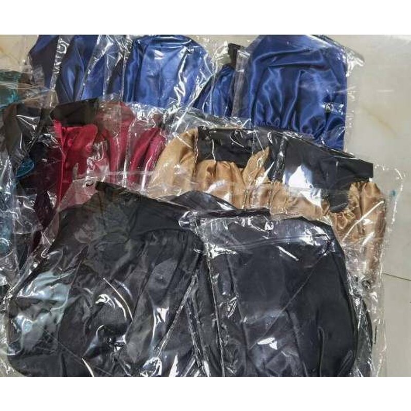 Hair Bonnets Manufacturer - OEM/ODM Wholesale Custom Two Tone Adjustable Satin for Sleeping