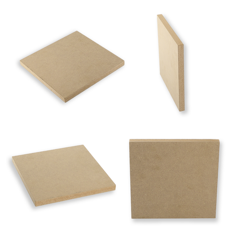 Raw MDF Board Manufacturer - OEM/ODM Wholesale OEM/ODM 5mm Wood Fiber Plain E0 Moisture-Proof