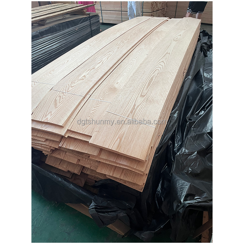 Wood Veneer Factory - OEM/ODM Eco Friendly 0.15-1.0Mm Red Oak Maple Black Walnut