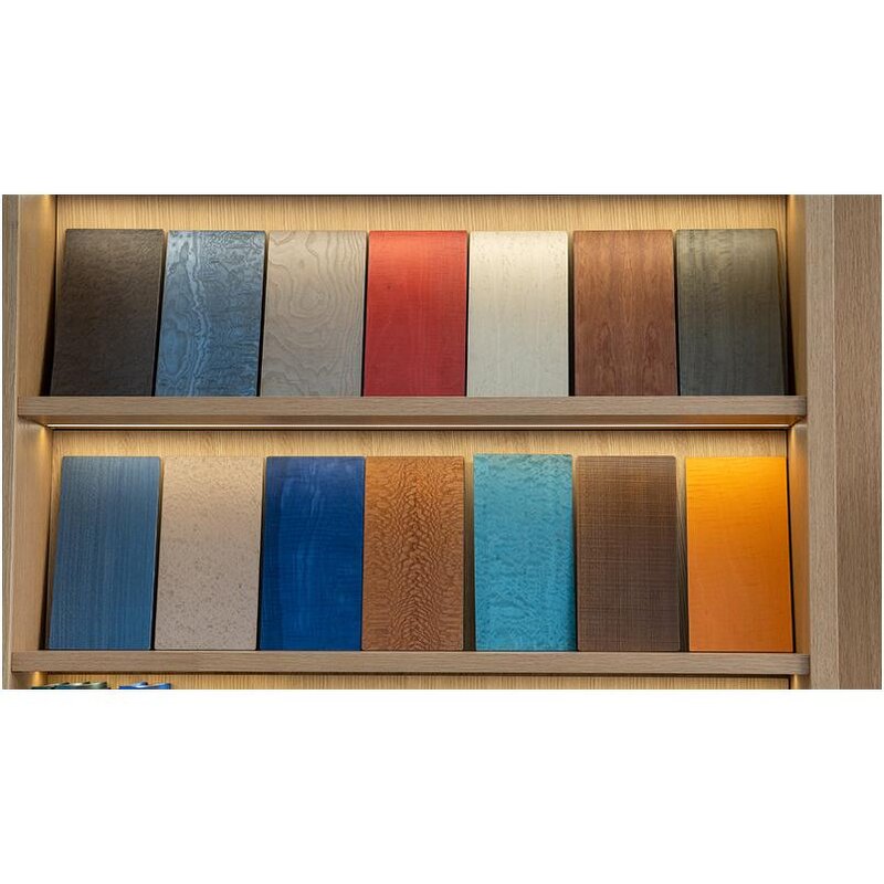 Engineered Wood Veneer Factory - OEM/ODM Black Walnut for Interior Decor Plywood Face Board