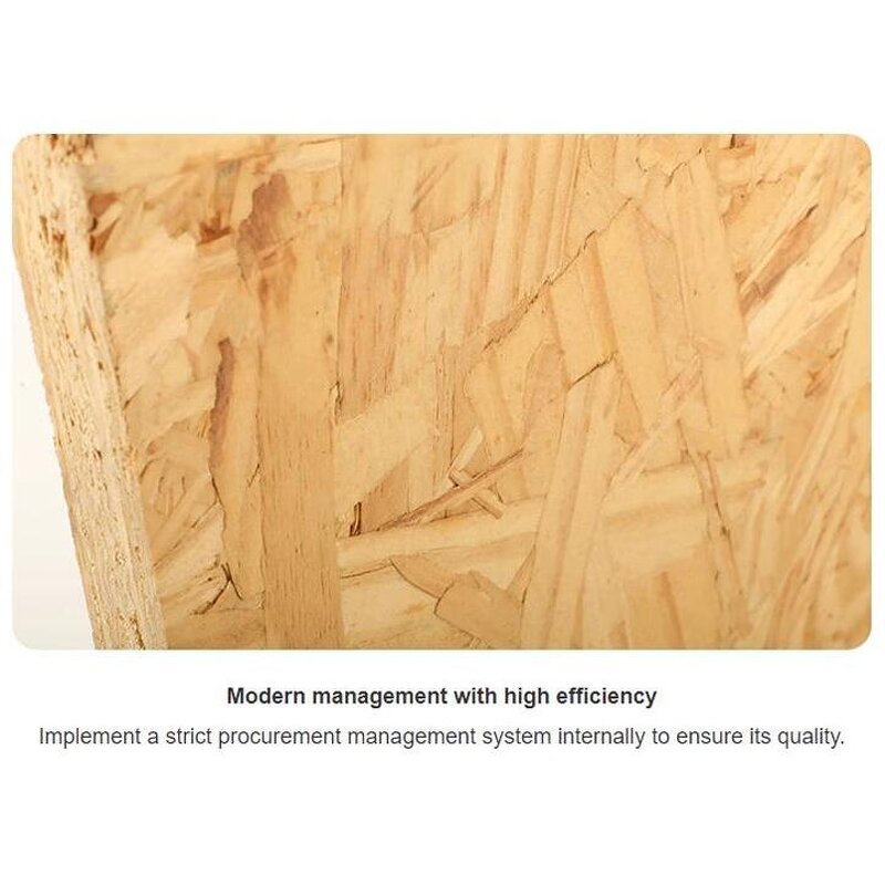 OSB Plywood Manufacturer - OEM/ODM Factory 12202440mm 12-18mm Chipboard Waterproof Finished