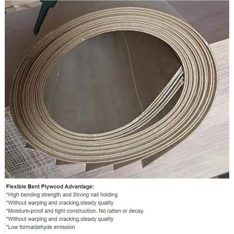 Paulownia Plywood Factory - OEM/ODM Hot Sale E1 3-9Mm Flexible Bend for Furniture
