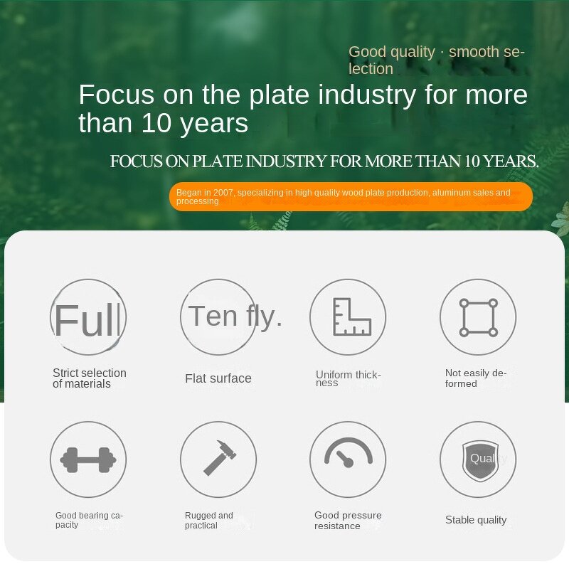 UV Board Factory - OEM/ODM Factory Direct Supply Paint-Free Multi-Layer Coated 1 Year Warranty