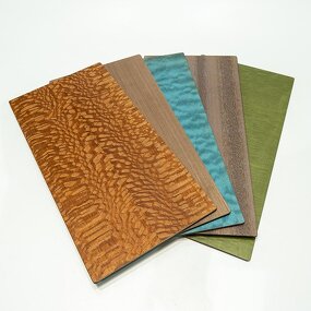 Engineered Wood Veneer Factory - OEM/ODM Black Walnut for Interior Decor Plywood Face Board