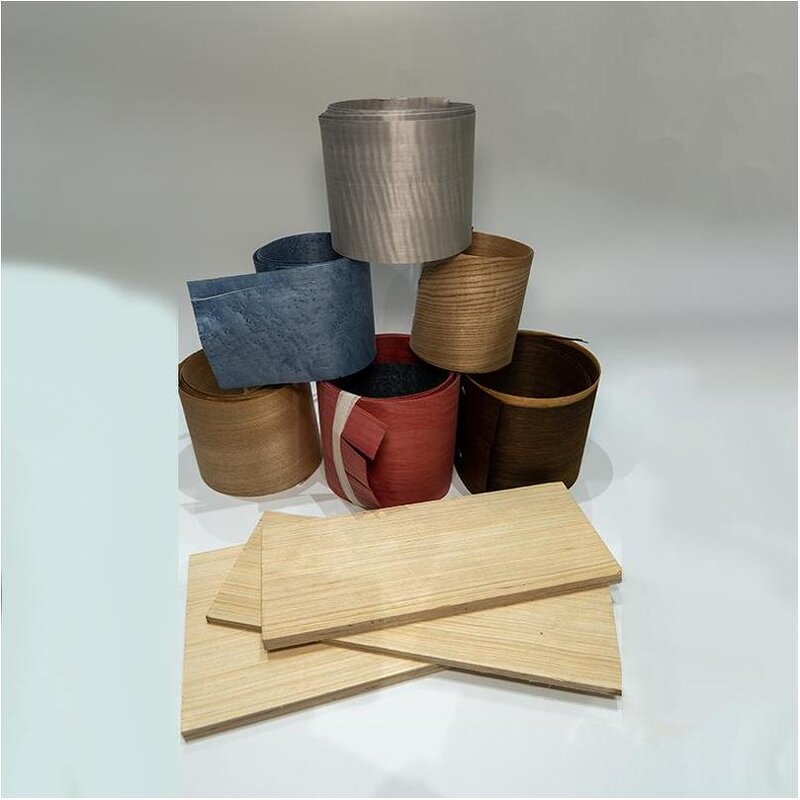 Burl Veneer Manufacturer - OEM/ODM Wholesale Natural 0.5 MM Thick Original Color Stainable