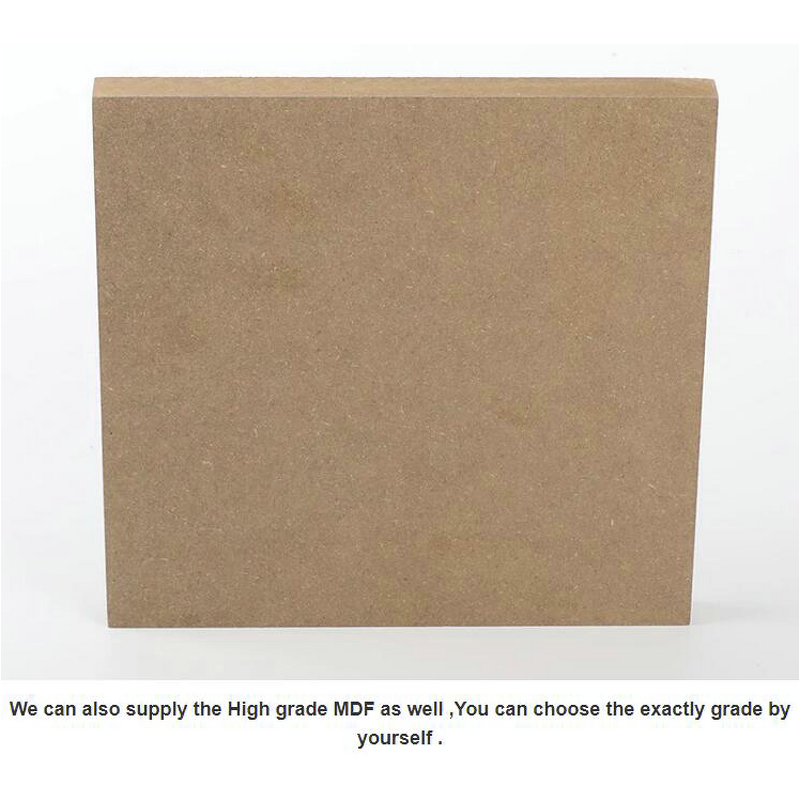 MDF Board Factory - OEM/ODM 1220x2440mm Plain E0 Moisture-Proof 15mm for Furniture