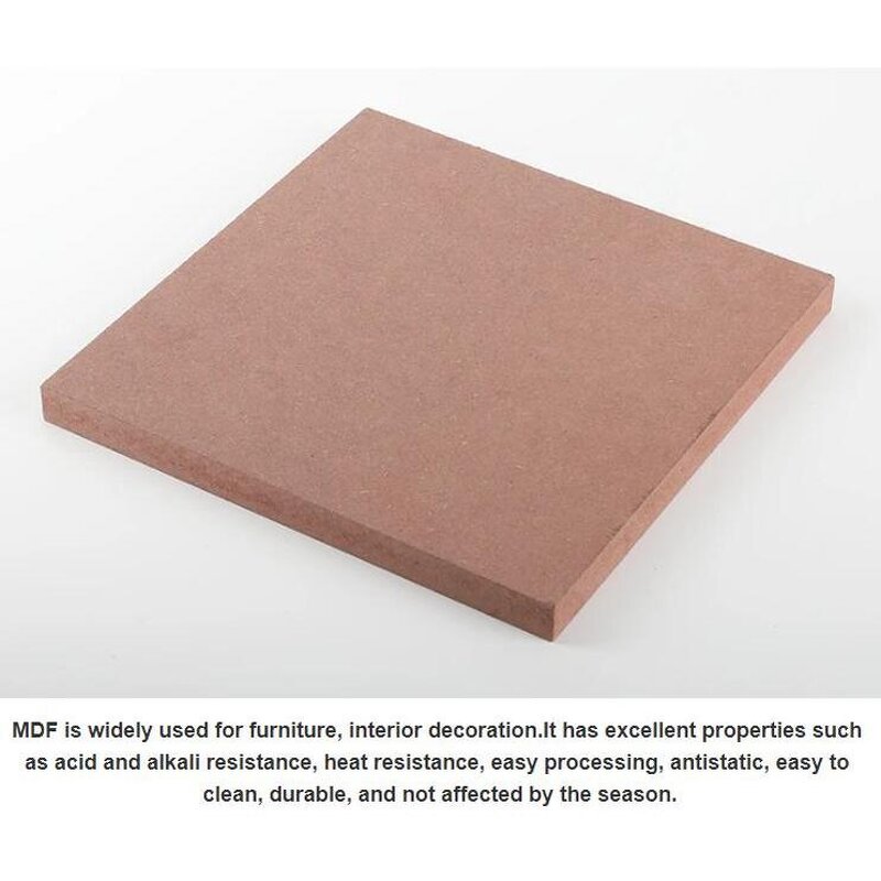 Flame Retardant MDF Board Manufacturer - OEM/ODM Wholesale 4x8' 5-25mm for Interior Decoration